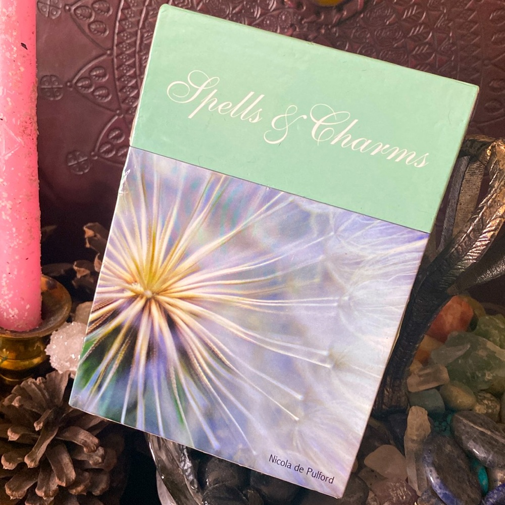 Spells & Charms Card Deck by Nicola de Pulford